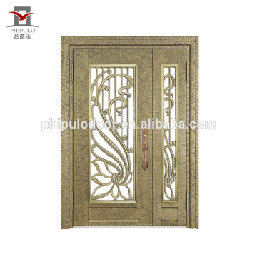 Nouveau style design grille en fer forgé / conception porte grille en fer